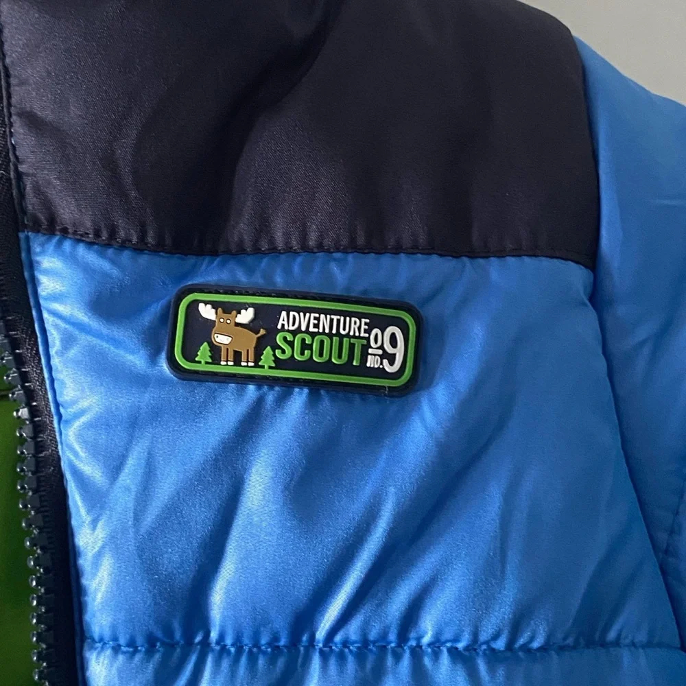 Carter's Bright Blue Puffer‎ Snowsuit